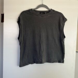 Richer Poorer - XL - Grey - Relaxed Muscle Tee